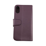 Rvelon iPhone X/iPhone Xs Fodral Utfällbart Kortfack Lila
