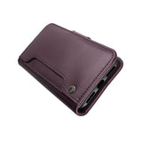 Rvelon iPhone X/iPhone Xs Fodral Utfällbart Kortfack Lila