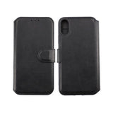 Rvelon iPhone X/iPhone Xs Fodral Utfällbart Kortfack Svart