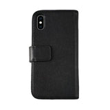 Rvelon iPhone X/iPhone Xs Fodral Äkta Läder Svart