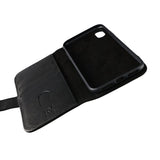 Rvelon iPhone X/iPhone Xs Fodral Äkta Läder Svart