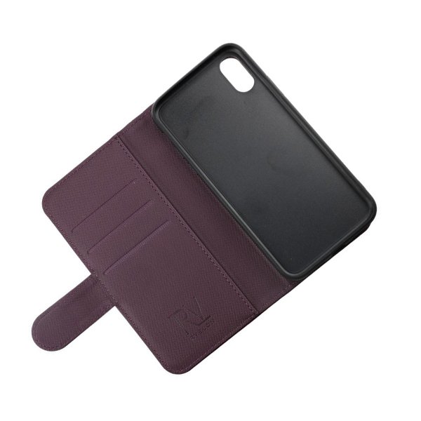 Rvelon iPhone X/iPhone Xs Fodral Magnetiskt Avtagbart Skal Lila