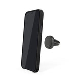 Pipetto iPhone 12 Mini Magnetic Leather Case med Magnethållare Svart