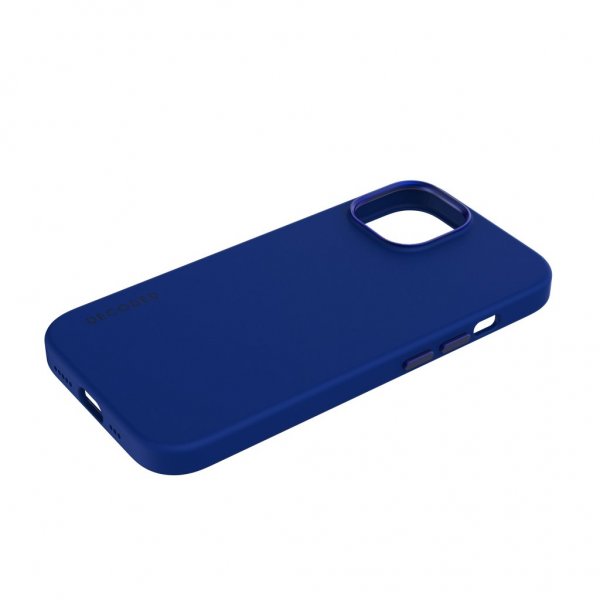 Decoded iPhone 15 Pro Max Skal Silicone Backcover Galactic Blue