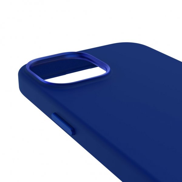 Decoded iPhone 15 Pro Max Skal Silicone Backcover Galactic Blue