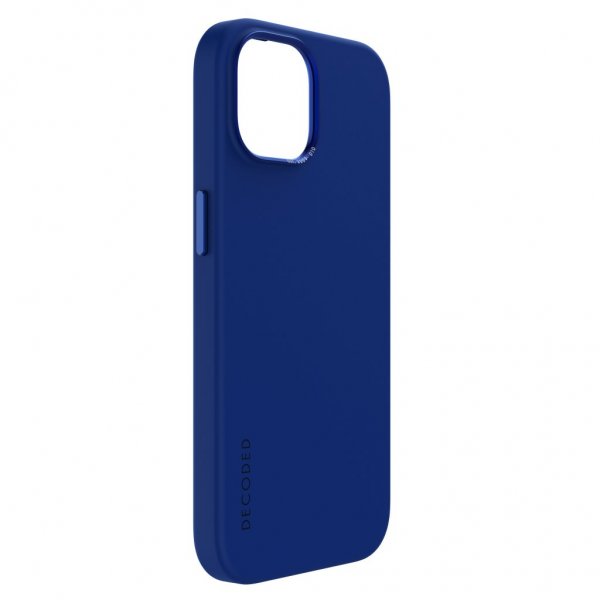 Decoded iPhone 15 Skal Silicone Backcover Galactic Blue