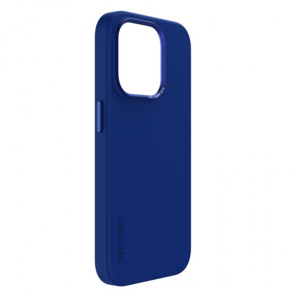 Decoded iPhone 15 Pro Skal Silicone Backcover Galactic Blue