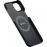Pitaka iPhone 15 Skal MagEZ Case 4 Black/Grey Twill