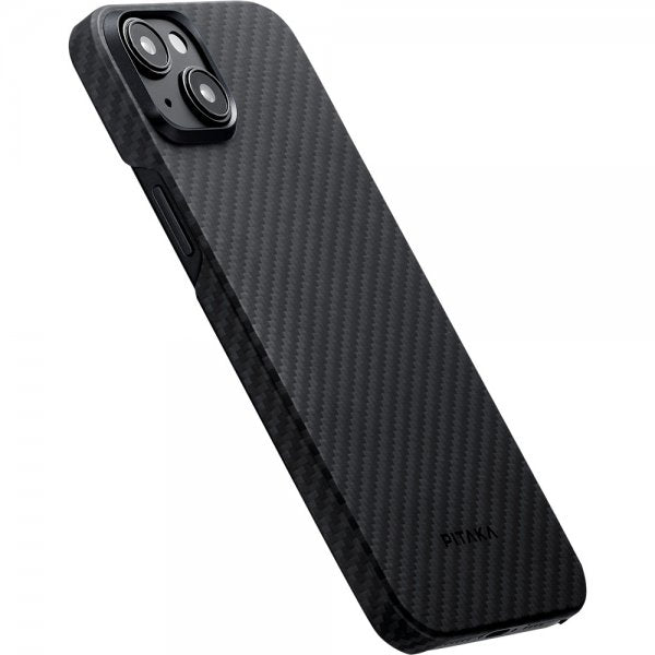 Pitaka iPhone 15 Skal MagEZ Case 4 Black/Grey Twill