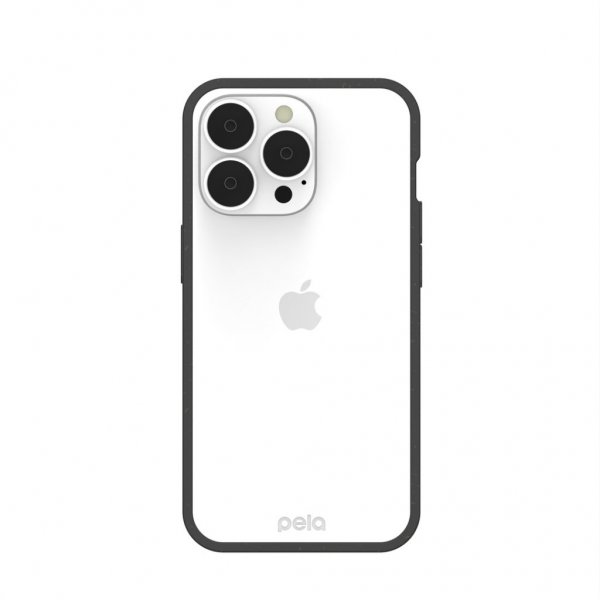 Pela iPhone 13 Pro Skal Eco Friendly Clear Svart