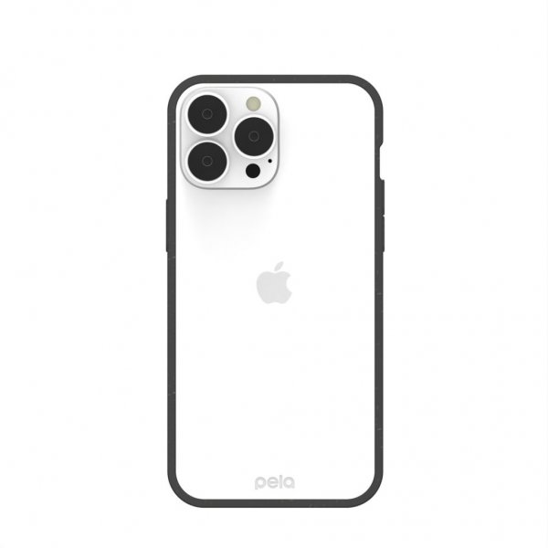 Pela iPhone 13 Pro Max Skal Eco Friendly Clear Svart