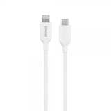 Deltaco Kabel USB-C Cable with Lightning Connector 2m Vit