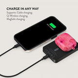 Burga Powerbank MagSafe 5000 mAh Island Girl Metallgrå
