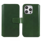 Nordic Covers iPhone 14 Pro Fodral Essential Leather Juniper Green