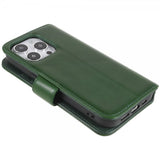 Nordic Covers iPhone 14 Pro Fodral Essential Leather Juniper Green