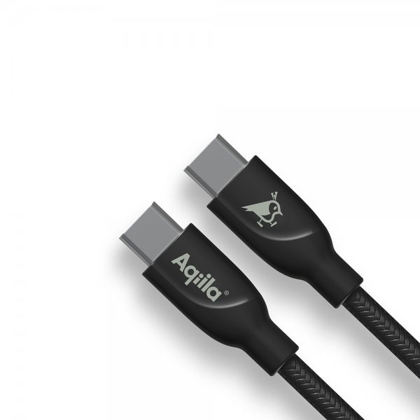 Aqiila Kabel Cablebird CB11 USB-C till USB-C 240W 1m Svart