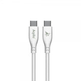 Aqiila Kabel Cablebird CS12 USB-C till USB-C 60W 2m Vit