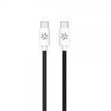 Celly Kabel Cotton Braided USB-C till USB-C 1.5m Svart