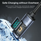 Joyroom Kabel Digital Display Fast Charging Cable USB-C till USB-C 100W 1.2m