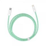 Baseus Kabel Dynamic Series USB-C till Lightning 1 m Grön