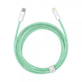 Baseus Kabel Dynamic Series USB-C till Lightning 2 m Grön