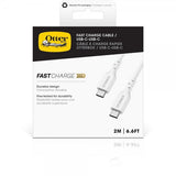 Otterbox Kabel Fast Charge Cable USB-C/USB-C 2m Vit