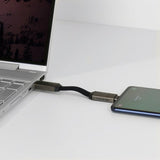 Rolling Square Kabel inCharge 6 Keyring Mercury Gray