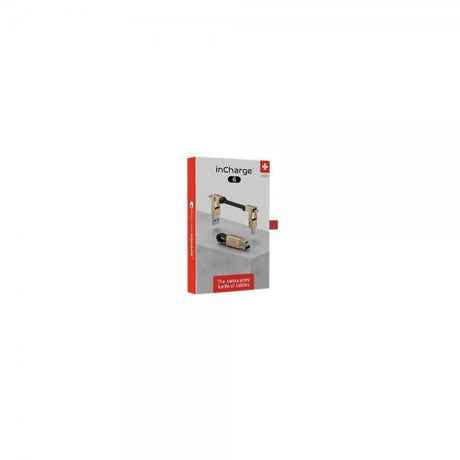 Rolling Square Kabel inCharge 6 Keyring Saturn Gold