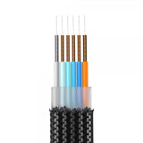 Rolling Square Kabel inCharge X Keyring 100W 6in1 Lava Black