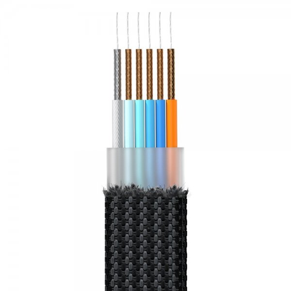 Rolling Square Kabel inCharge XL 100W 3m 6in1 Urban Black