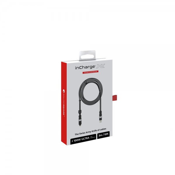 Rolling Square Kabel inCharge XL 100W 3m 6in1 Urban Black