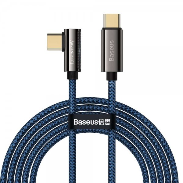 Baseus Kabel Legend Series USB-C till USB-C 2 m Blå