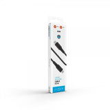 Fixed Kabel Liquid Silicone USB-C/USB-C 0.3m Svart