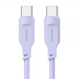 USAMS Kabel Lithe Series USB-C/USB-C 1.2 m Lila