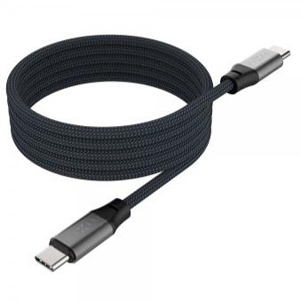 Fixed Kabel Magnetisk USB-C till USB-C 240W 1.2m