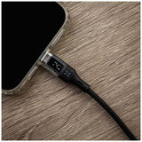 Fixed Kabel med Display USB-C/USB-C 100W 1.2m