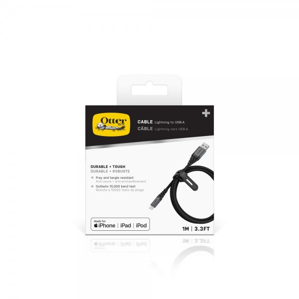 Otterbox Kabel Premium Lightning to USB-A Cable 1m Dark Ash