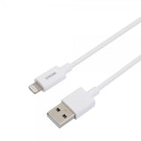 Deltaco Kabel USB-A Cable with Lightning Connector 1m Vit