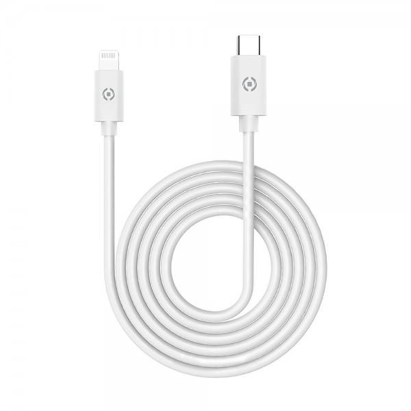 Celly Kabel USB-C till Lightning 1M Vit