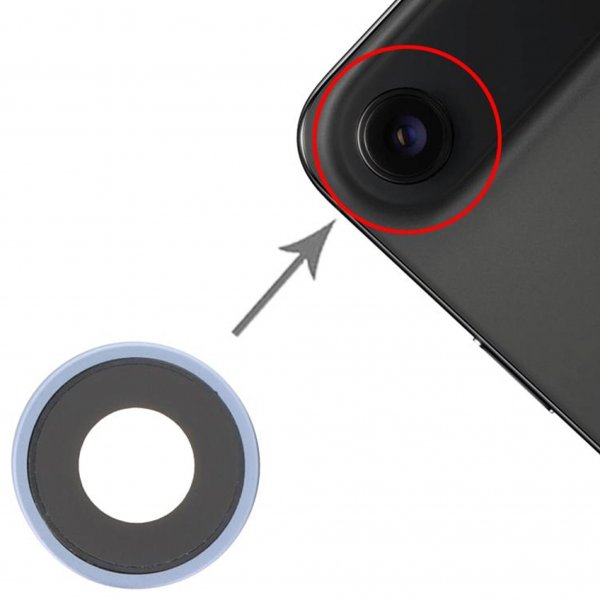 Kameralinser med ram för iPhone Air - Blå