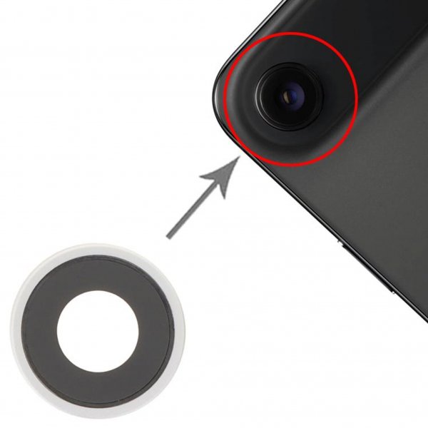 Kameralinser med ram för iPhone Air - Vit