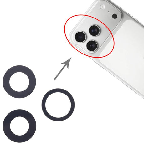 Kameralinser med tejp för iPhone 17 Pro och 17 Pro Max