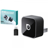 Ottocast Mini Cube Trådlös CarPlay/Android Auto Adapter Silver