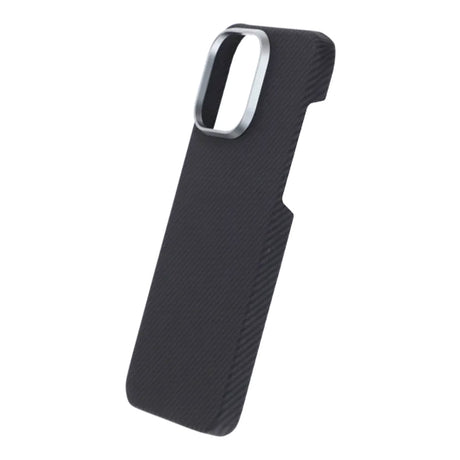 iPhone 15 Pro Max Skal Kevlar MagSafe Svart med ränder