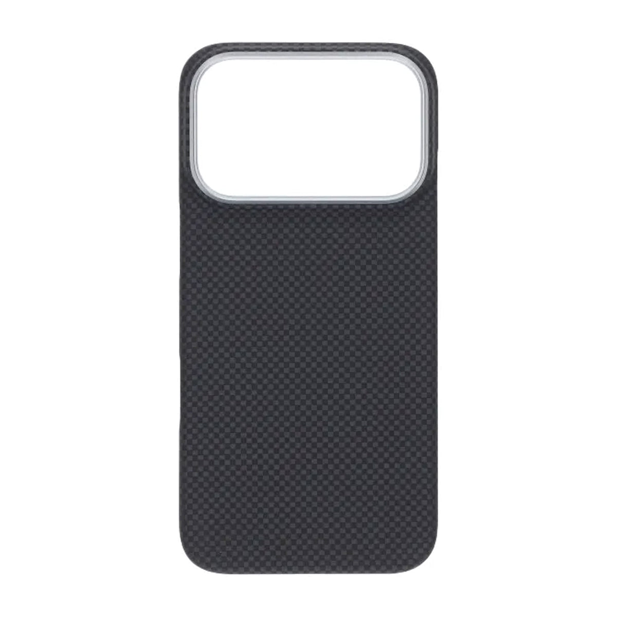 iPhone 17 Pro Skal Kevlar MagSafe Svart med rutnät