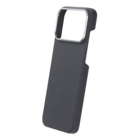 iPhone 17 Pro Max Skal Kevlar MagSafe Svart med rutnät