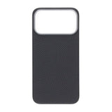 iPhone 17 Pro Max Skal Kevlar MagSafe Svart med rutnät