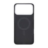 iPhone 17 Pro Max Skal Kevlar MagSafe Svart med ränder