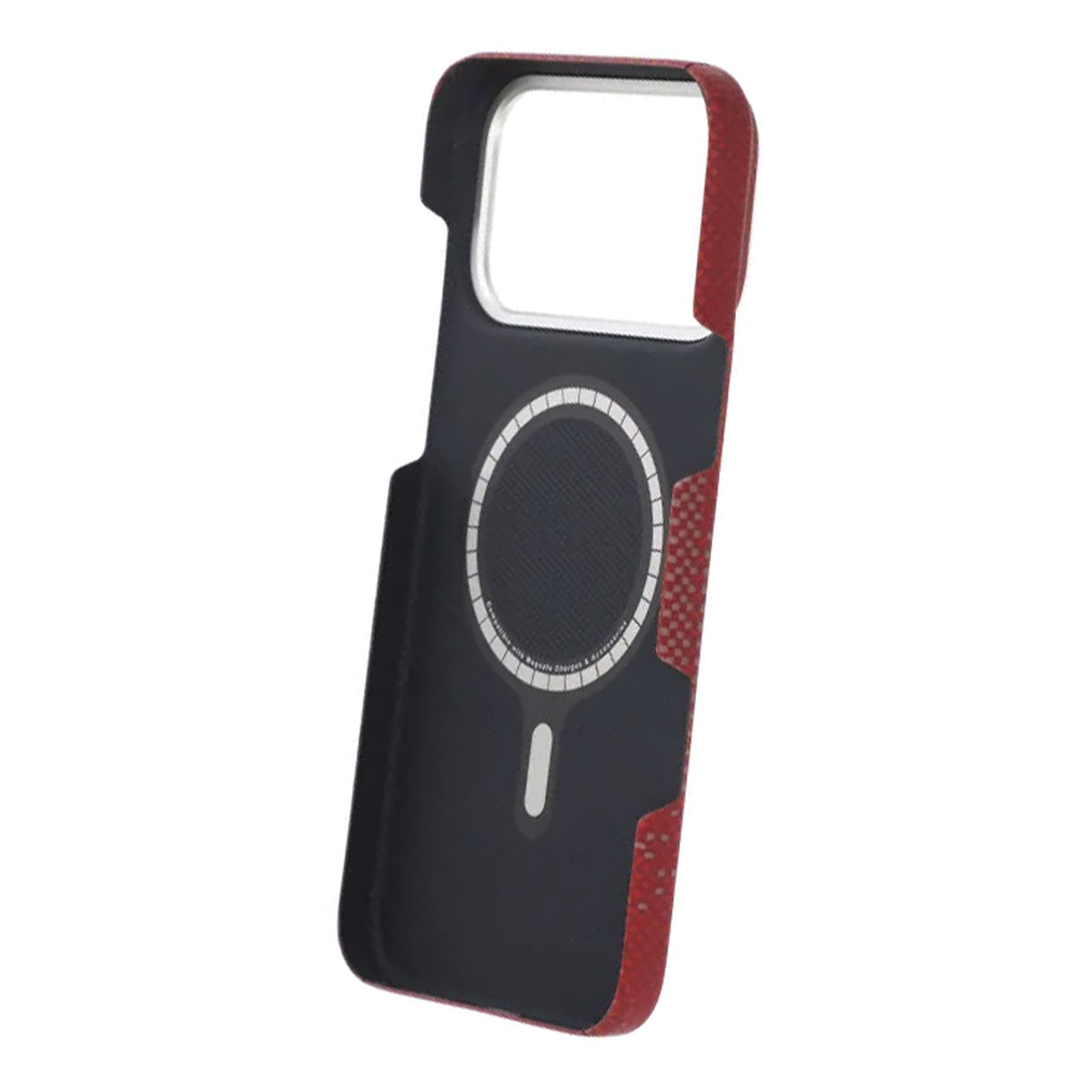 iPhone 17 Pro Max Skal Kevlar MagSafe Röd