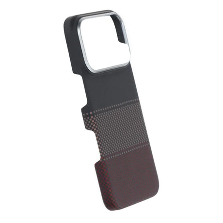 iPhone 17 Pro Skal Kevlar MagSafe Svart Röd